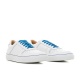 Serfan Sneaker Men Smooth Leather White Blue
