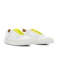 Serfan Sneaker Men Smooth Leather White Yellow